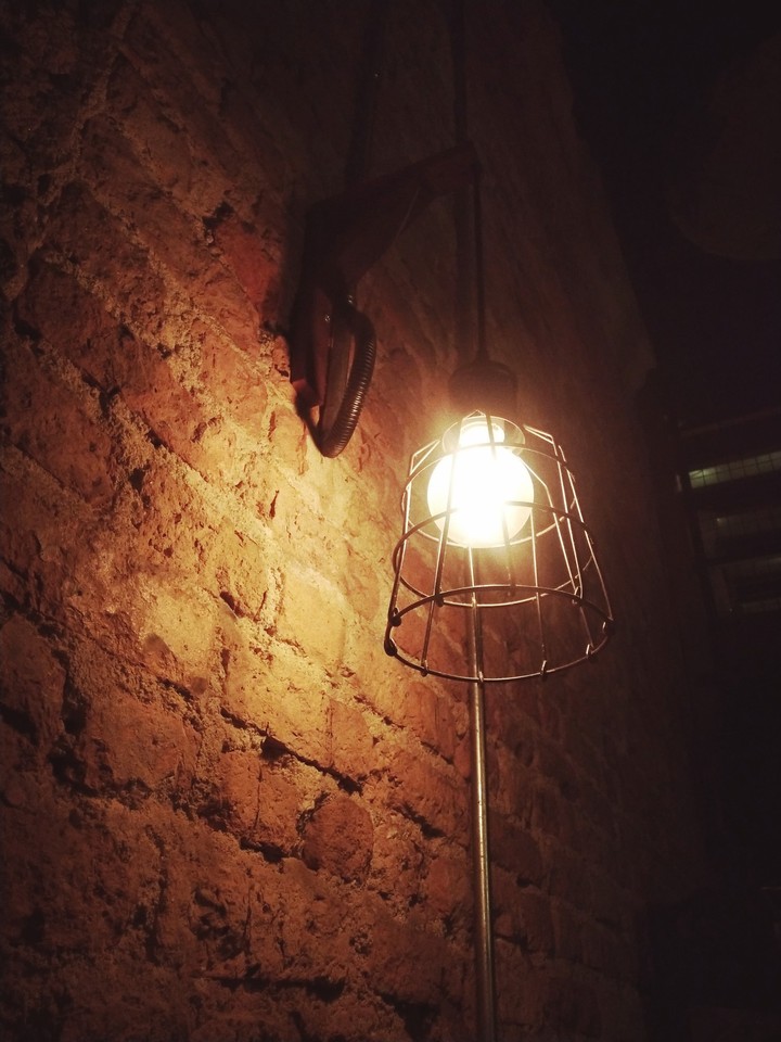 light spot in the dark