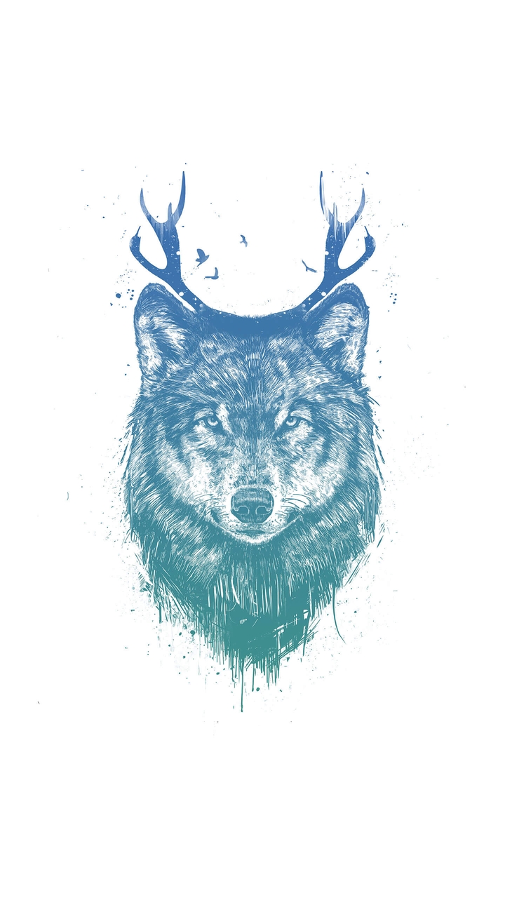 Wolf art