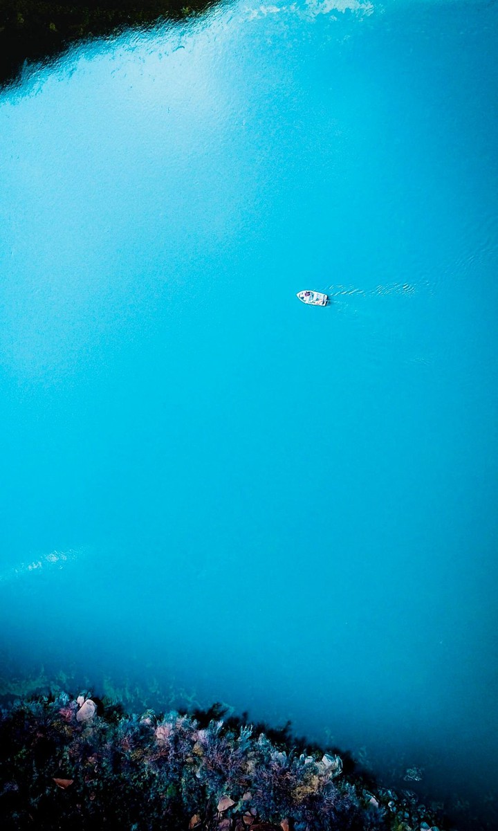blue