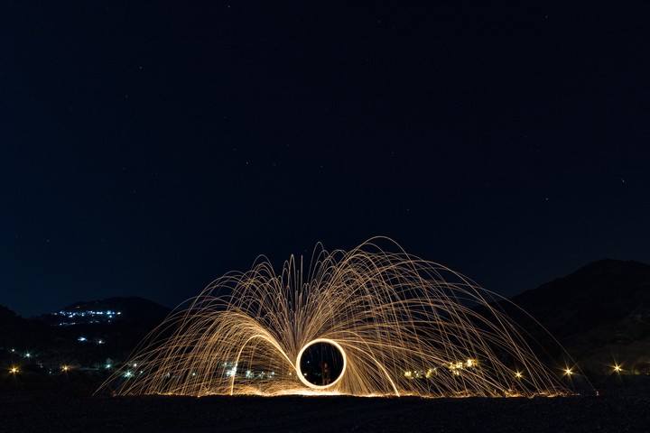 night painting with light