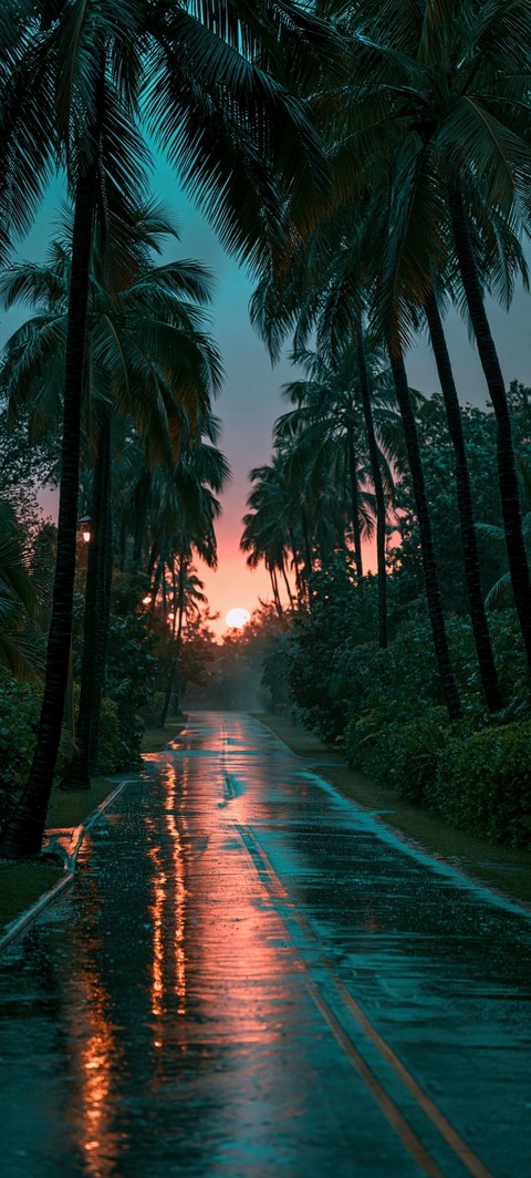 sunrise, evening wallpapers