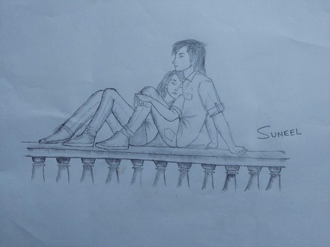 pencil sketch