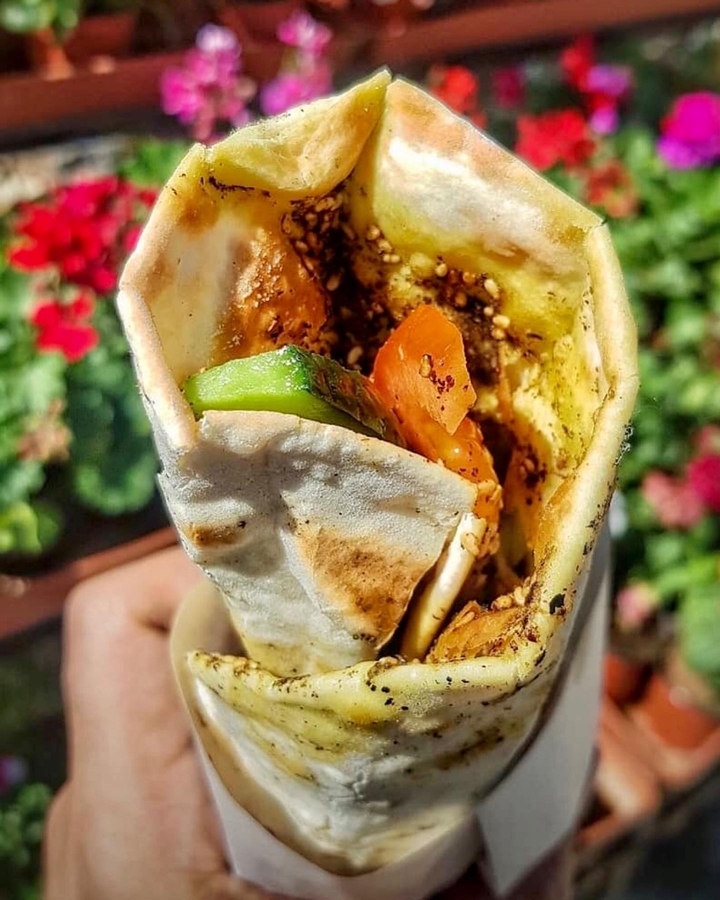Zaatar sandwich