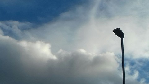 the sky
