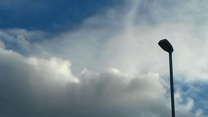 the sky