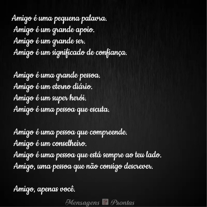 amizade