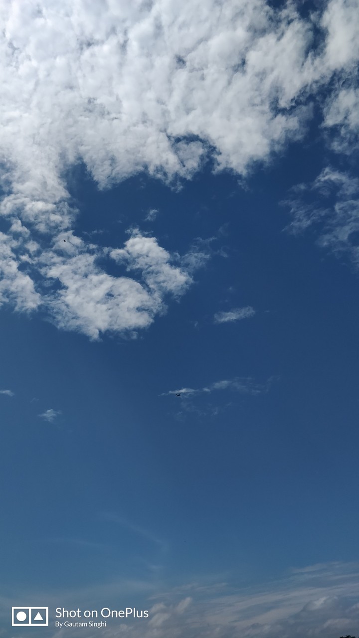 aeroplane in clouds