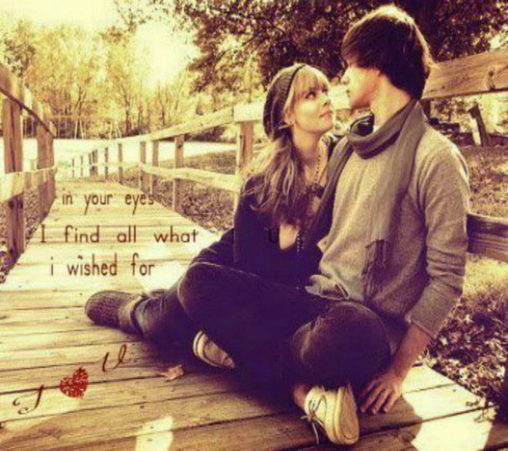 TRUE LOVE BE SEEN IN EYE'S