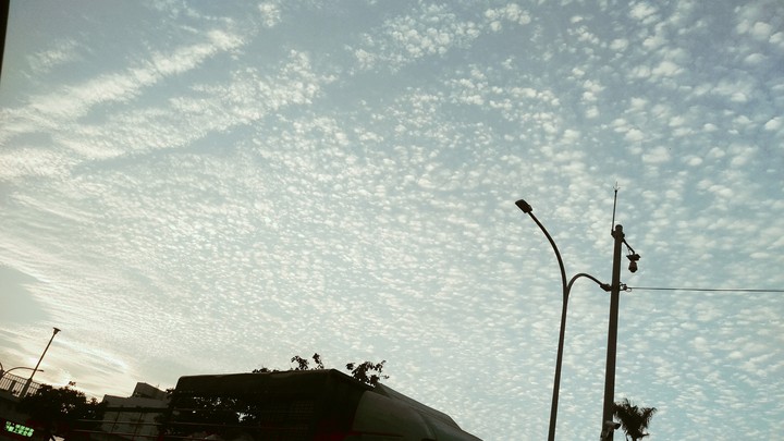 the sky ...