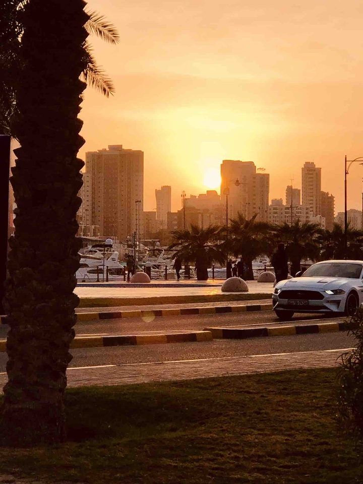 sunset In Kuwait