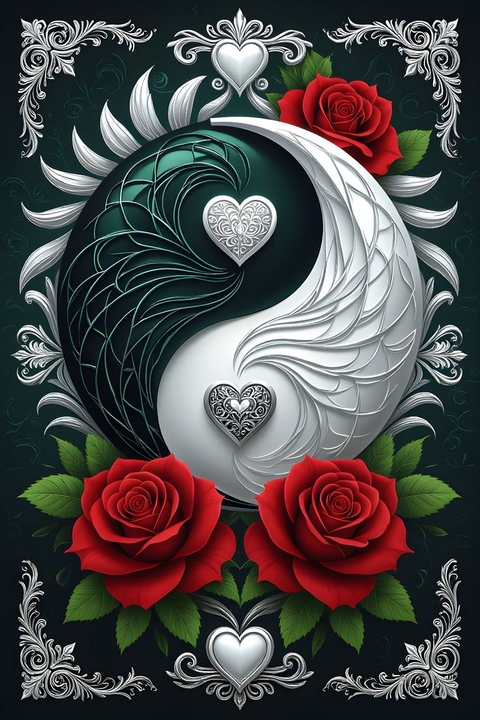 Red, Heart, Love