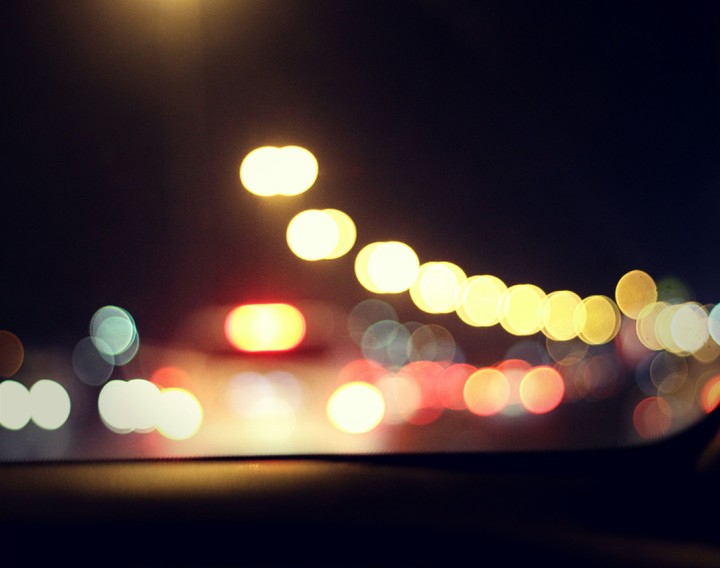 highway bokeh