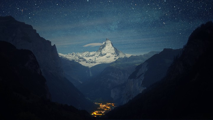 valley,mountains
