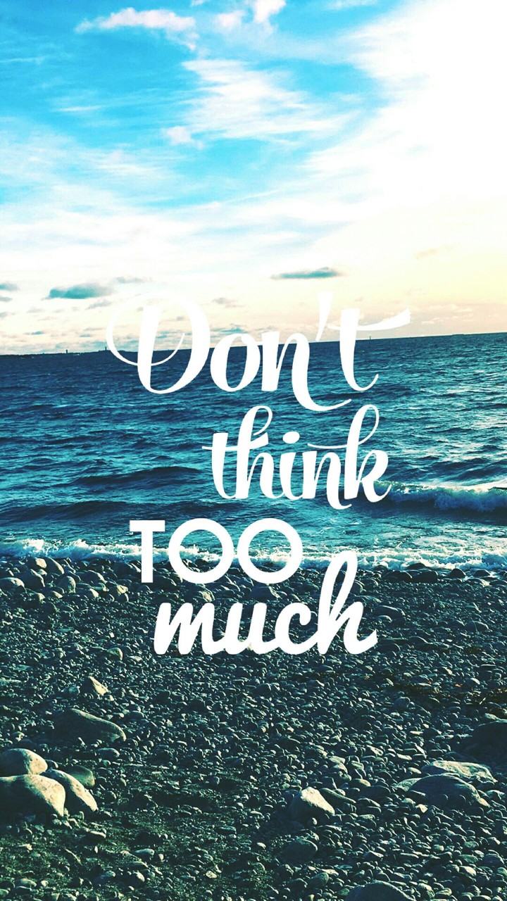 don't thing