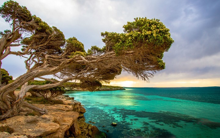 land beach