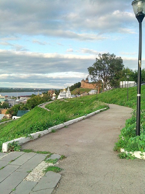 Oldcity. Walking. Summer.