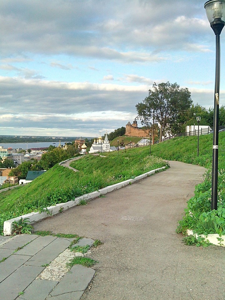 Oldcity. Walking. Summer.