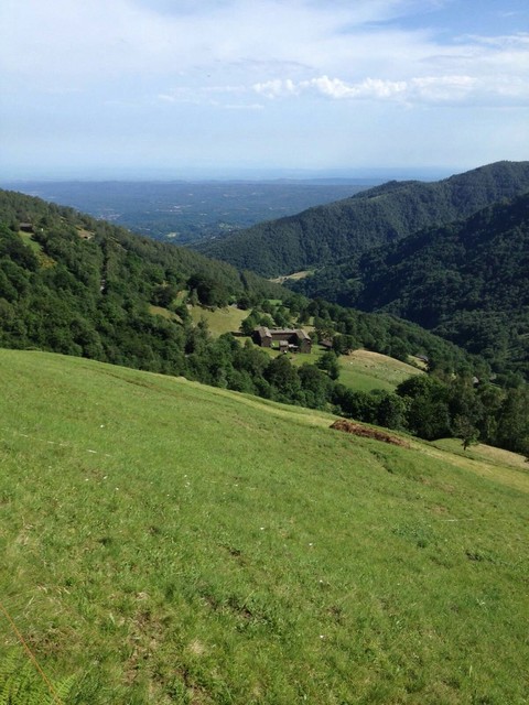 View from the mountains