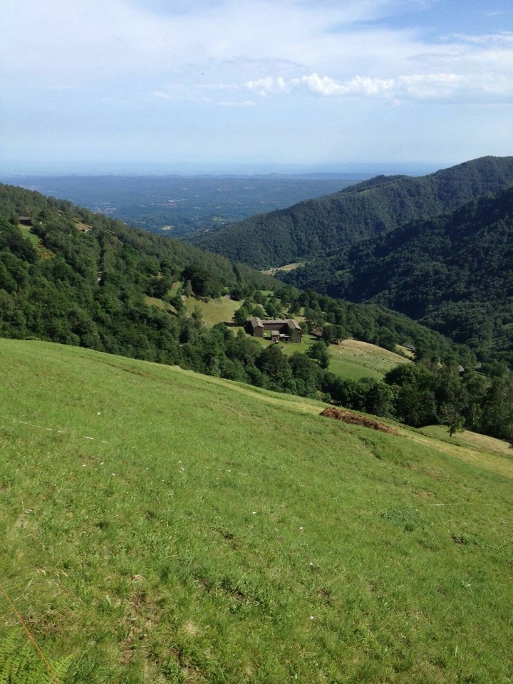 View from the mountains