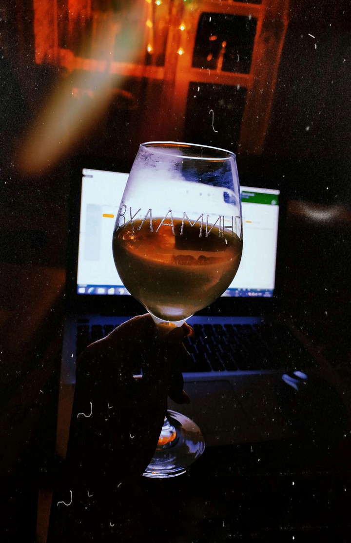 glass of wine
