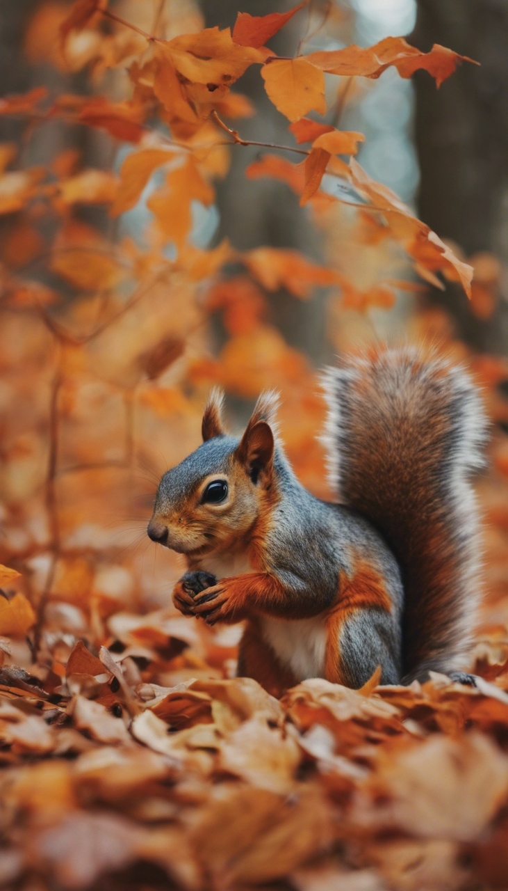 LEAF SQUIRREL