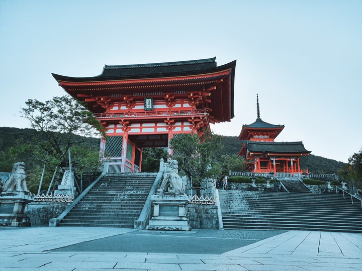 In Kyoto Kiyomizutera