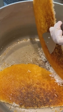 Famous Tahdig Iranian dish ♥️