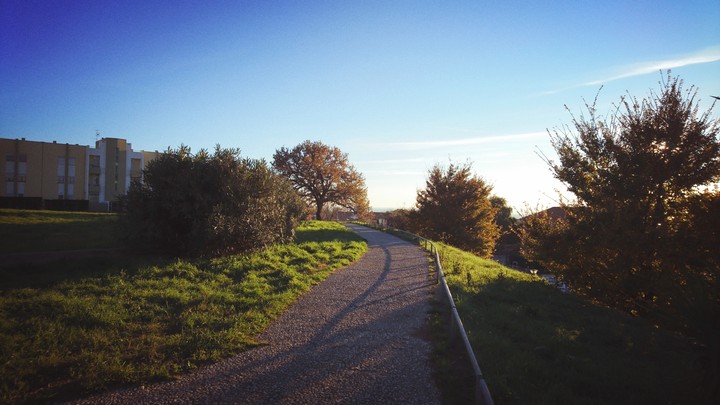 green walking