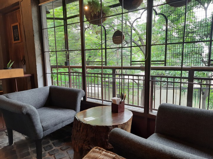 Cozy sitting place
