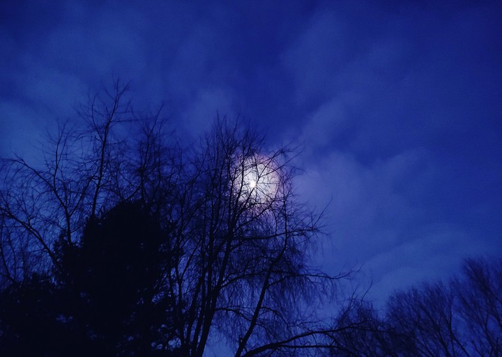 5 am. Wednesday's Moon