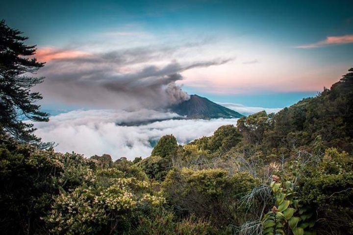 Volcán Turrialba.