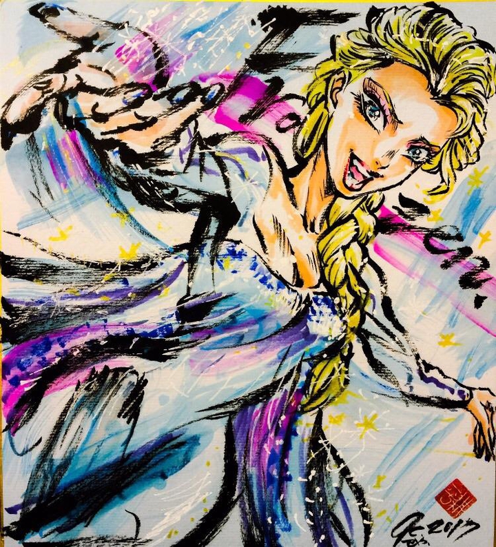ELSA IN JOJO STYLE