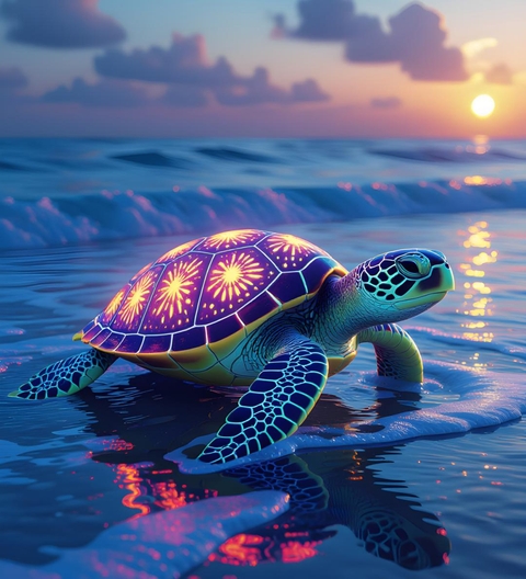 шпалери turtle, tortoise