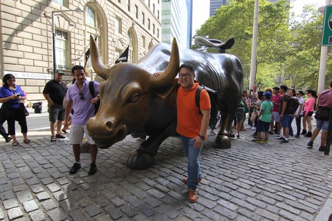 charging bull