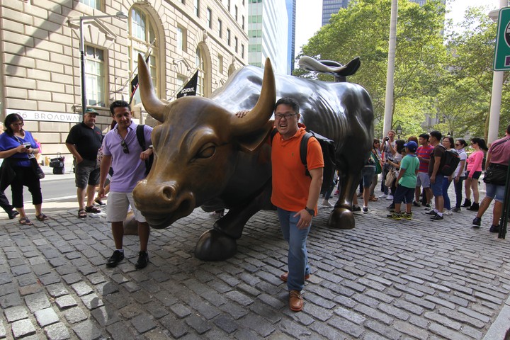 charging bull