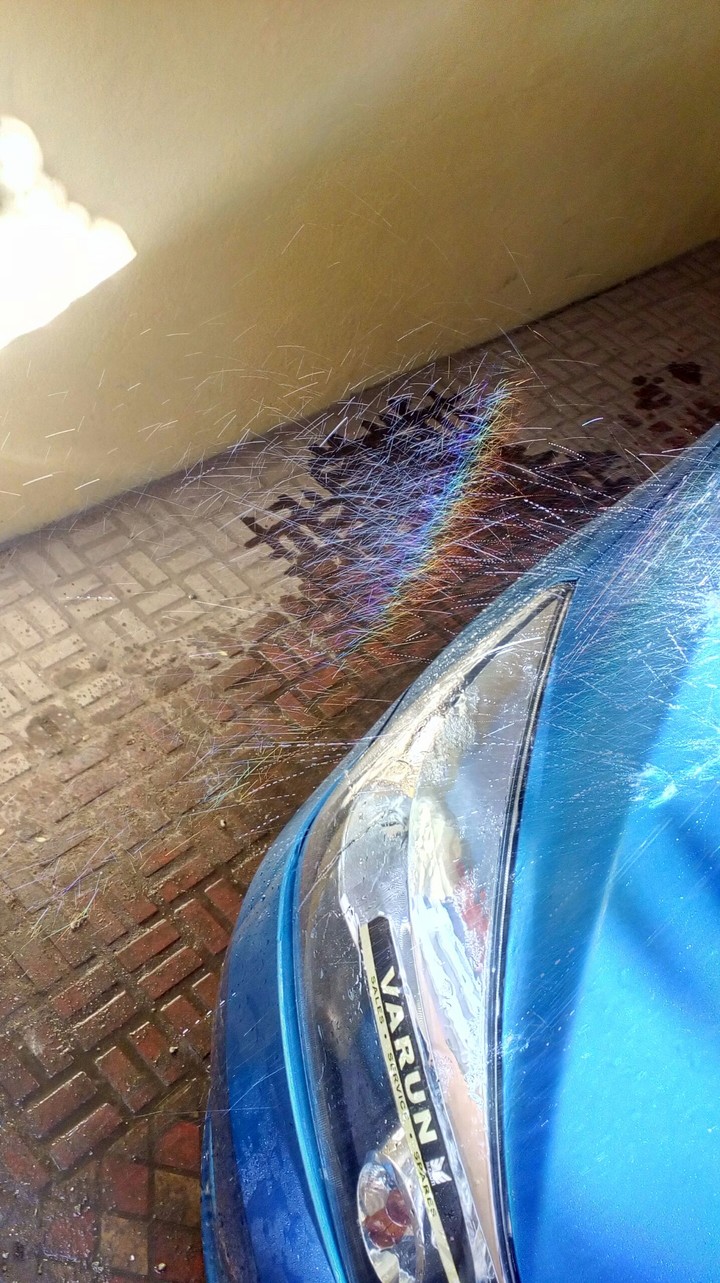 man made rainbow
