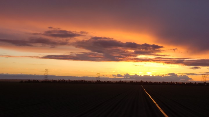 sunset in bakersfield CA