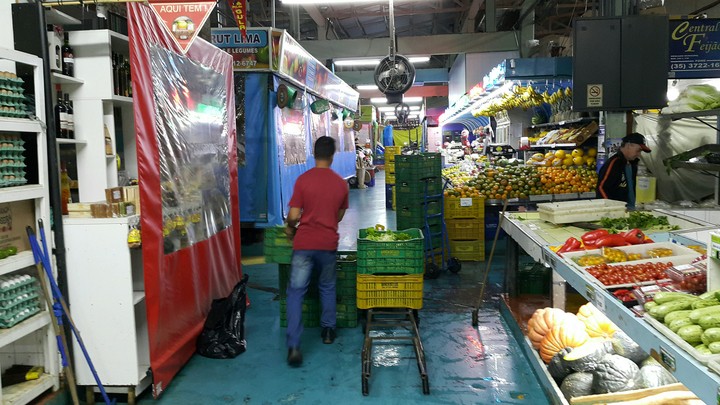 Mercado municipal Poços de Caldas, Brazil
