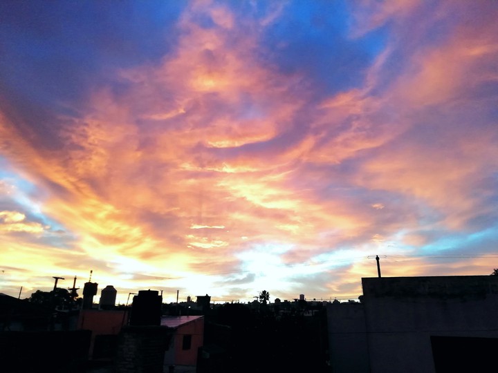 otoño cordobés hermoso amanecer