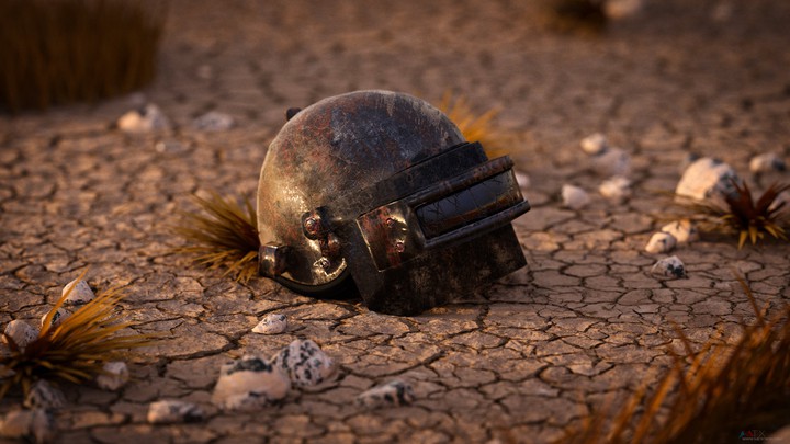 PUBG Lv.3 Helmet !