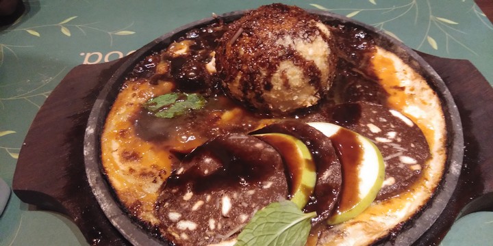 Fried ice cream