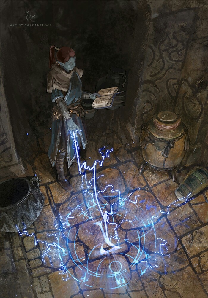 The Elder Scrolls-Dunmer Mage