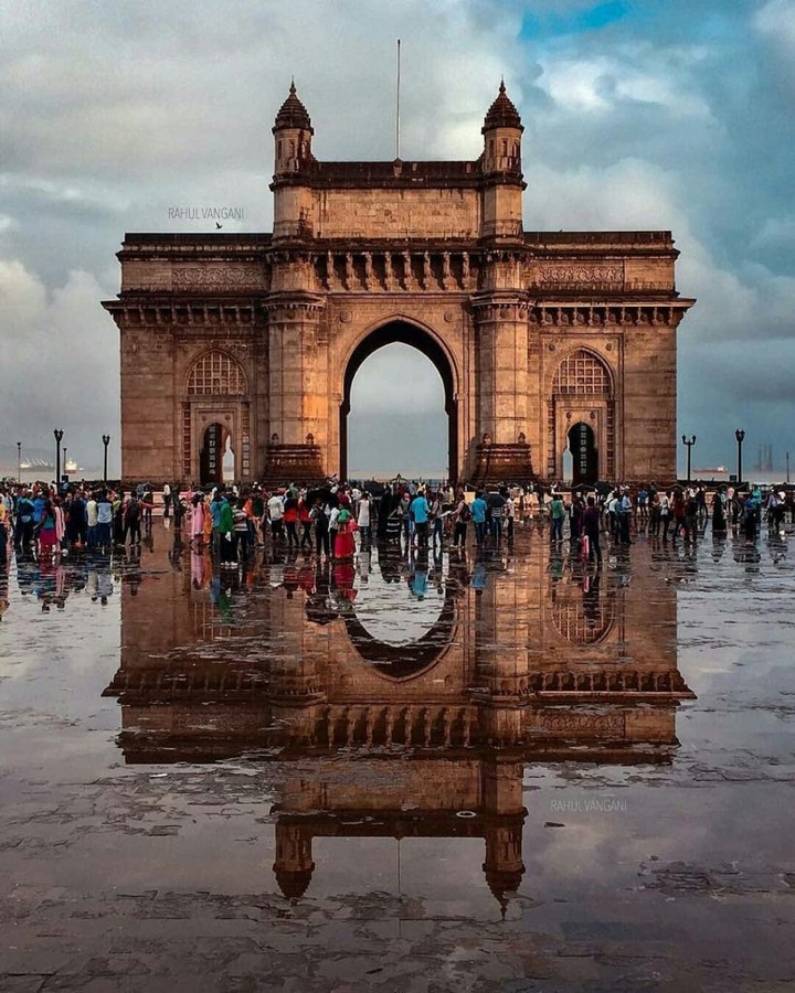 gate of india more beautiful in monsoon