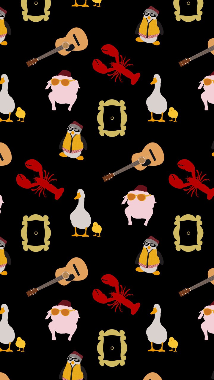 friends theme pattern 1/3