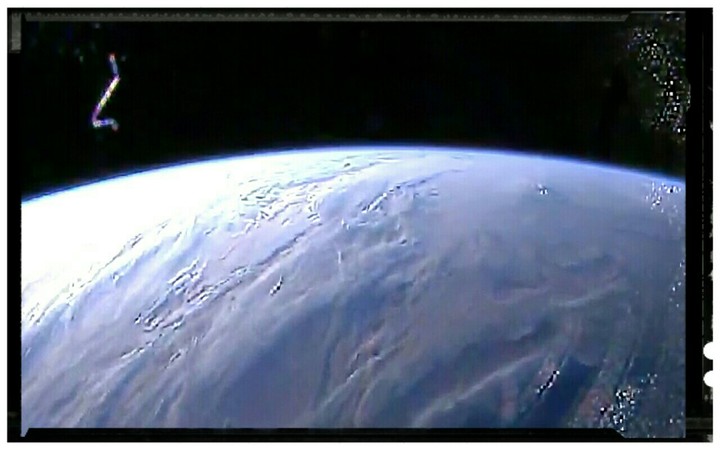la tierra desde arriva