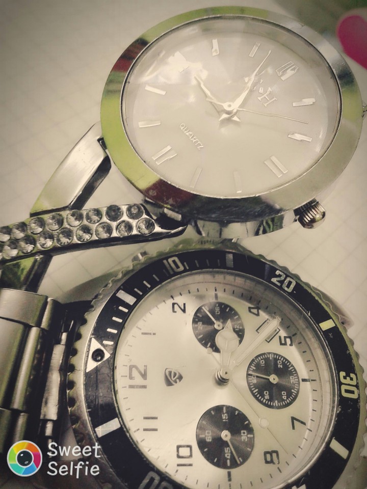 my watch is always in my hand