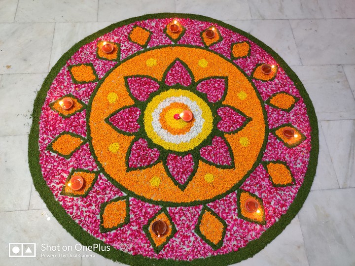 Flower Rangoli