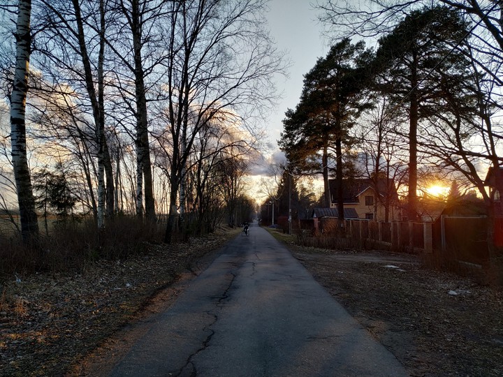 На перегонки с солнцем