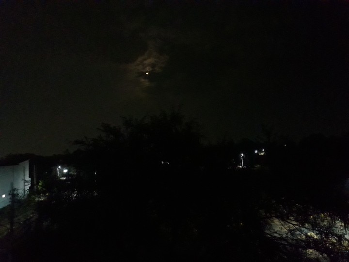 cloudy night