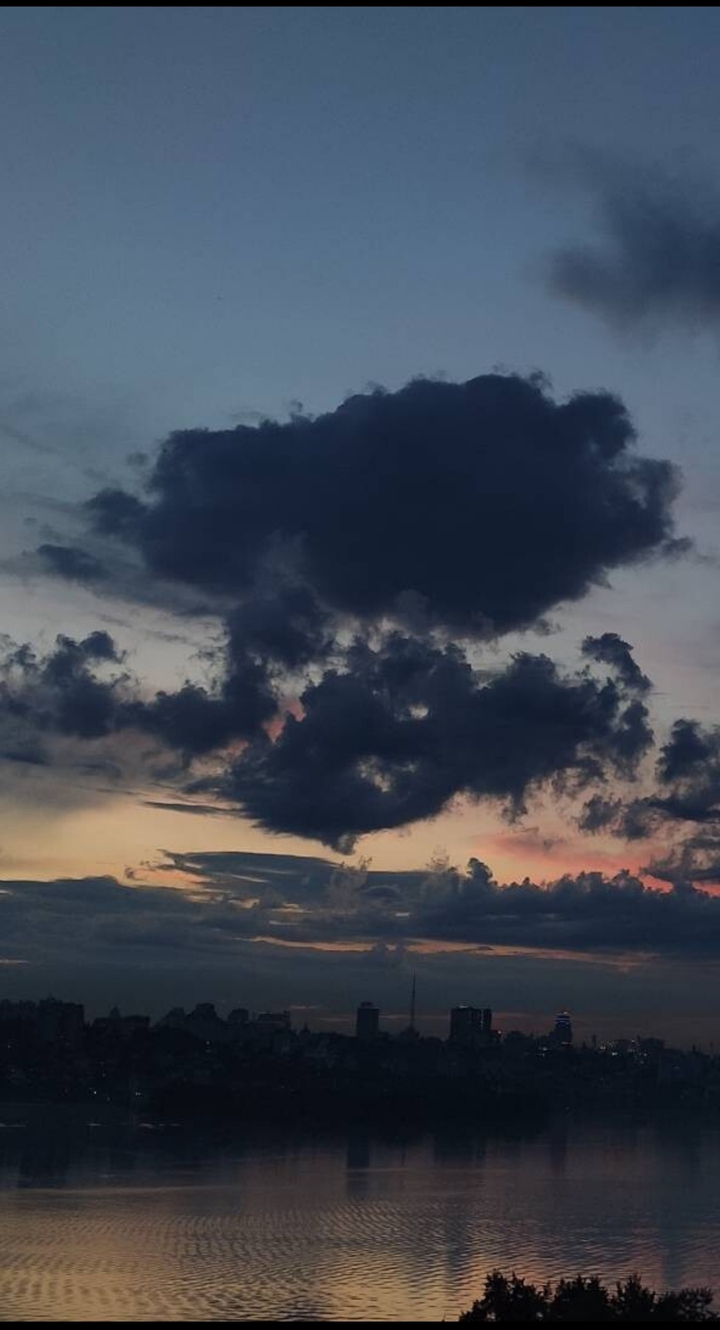 sky and river